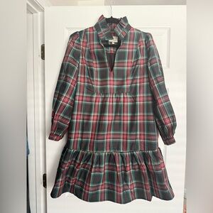 Tuckernuck Plaid Mini Dress - Red, Green, Black